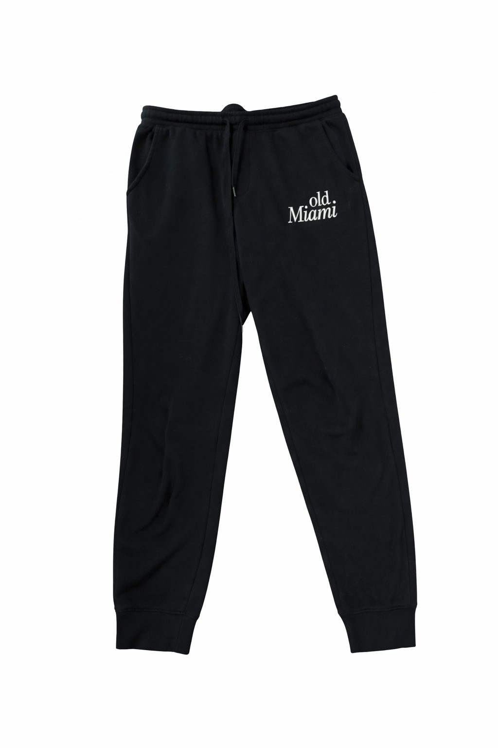 Old Miami Black Unisex Sweats (with pockets)