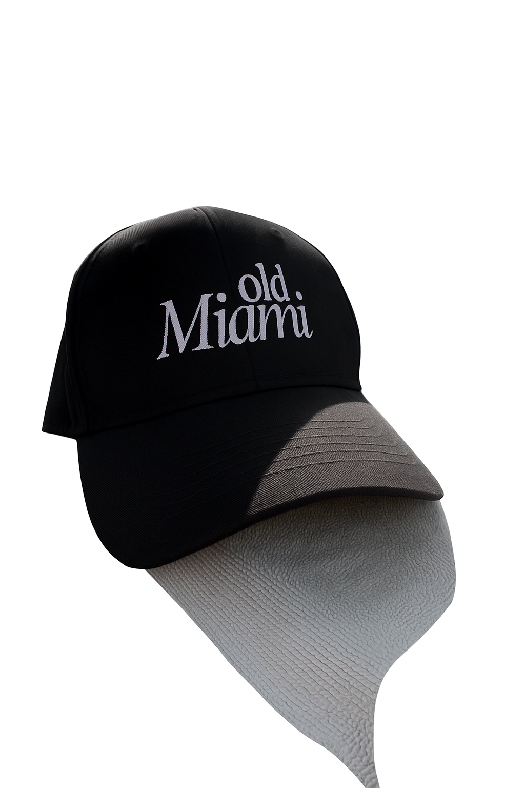 Old Miami Deep Navy Peach-Washed Cap