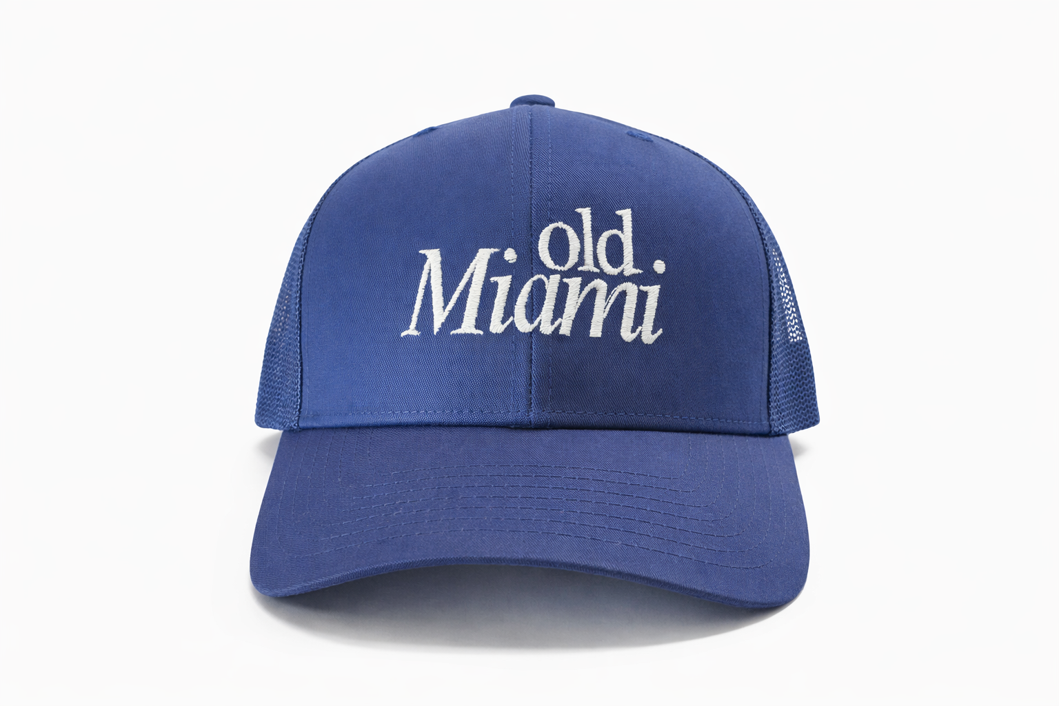 Old Miami Blue Trucker