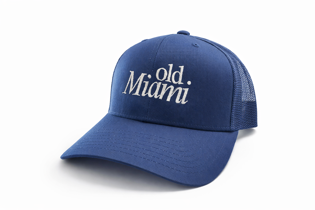 Old Miami Blue Trucker