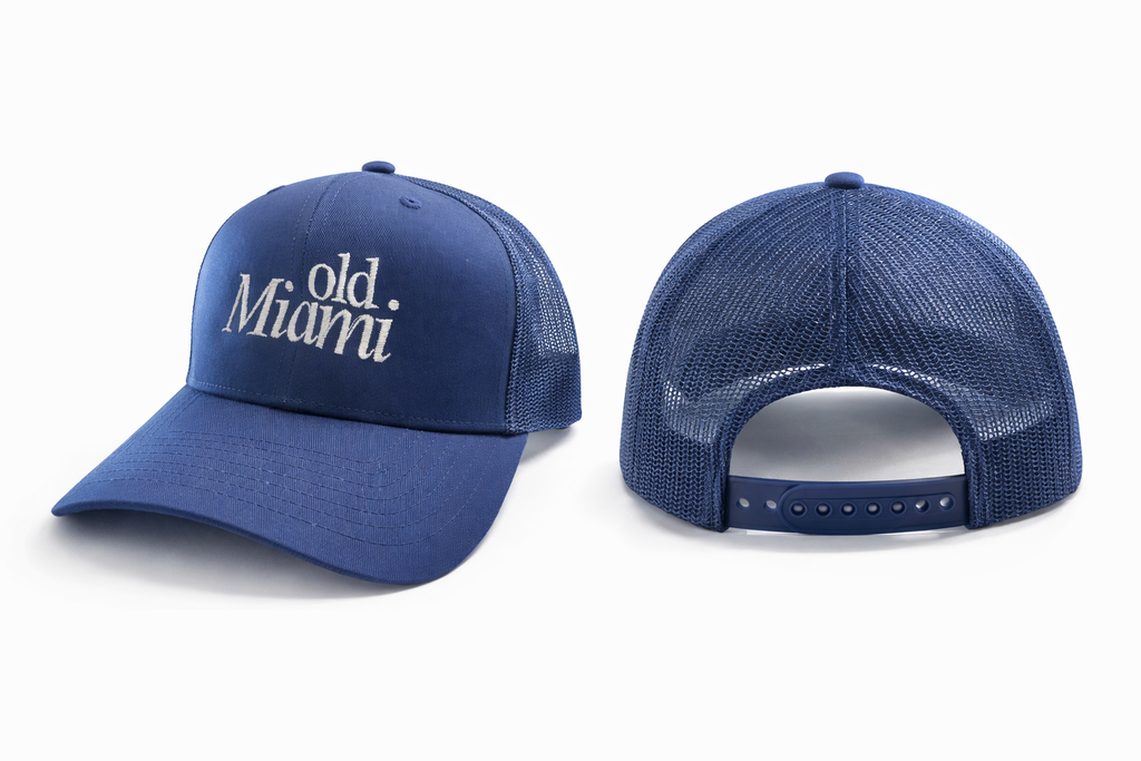 Old Miami Blue Trucker