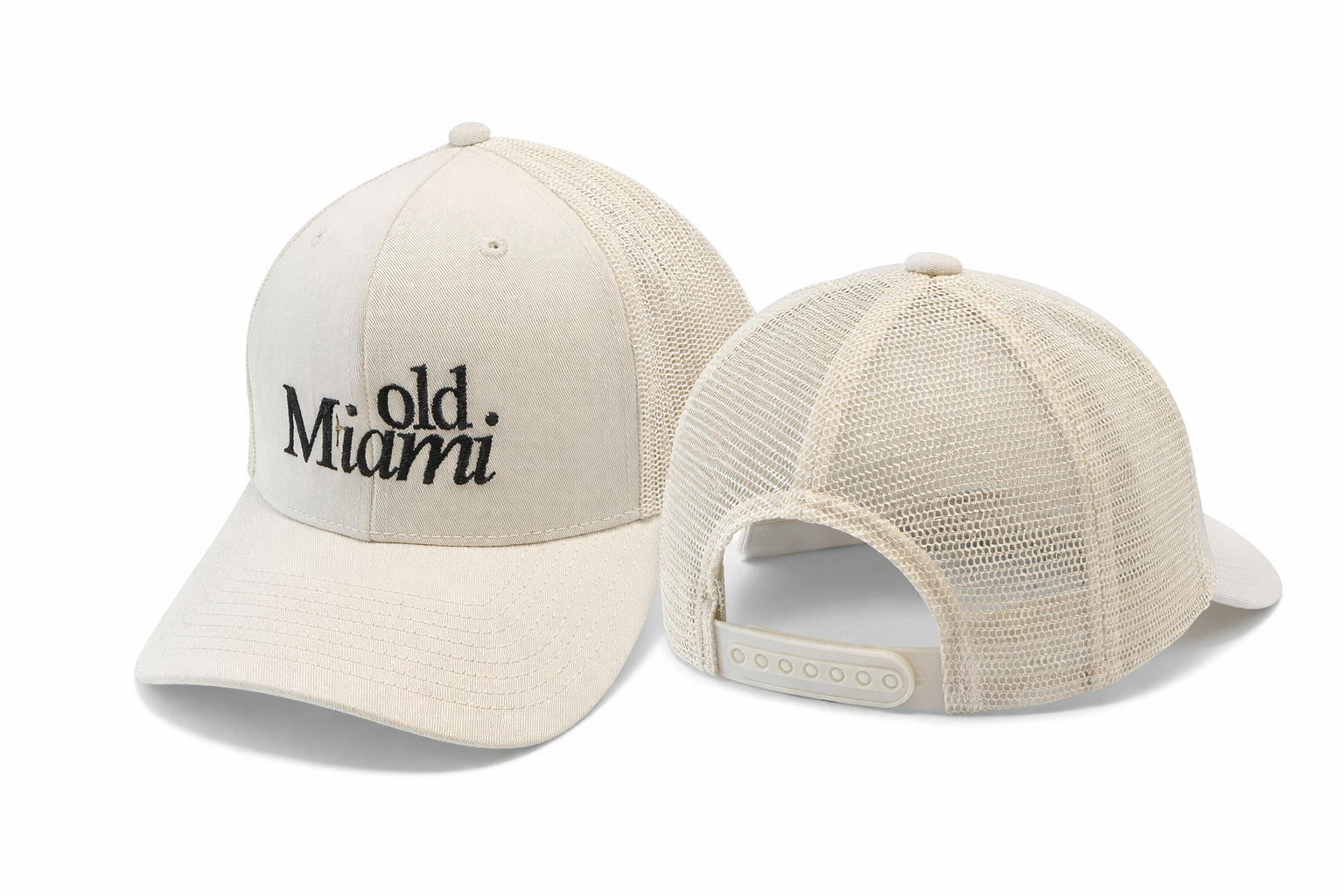Old Miami Cream Trucker